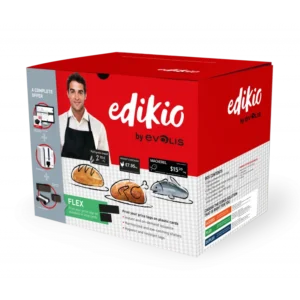 Impresora Evolis Edikio Access imprimir etiqueta tipo pizarra”