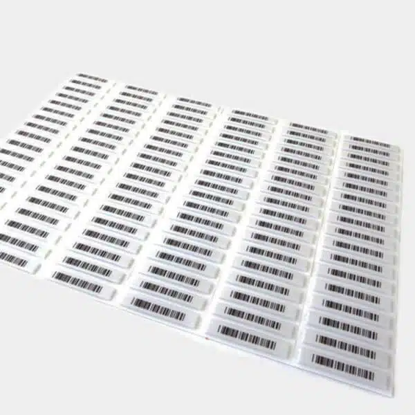 Etiquetas antihurto adhesivas AM código de barras