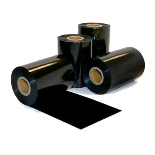 Ribbon de cera 50 mm x 300 m para etiquetas de papel