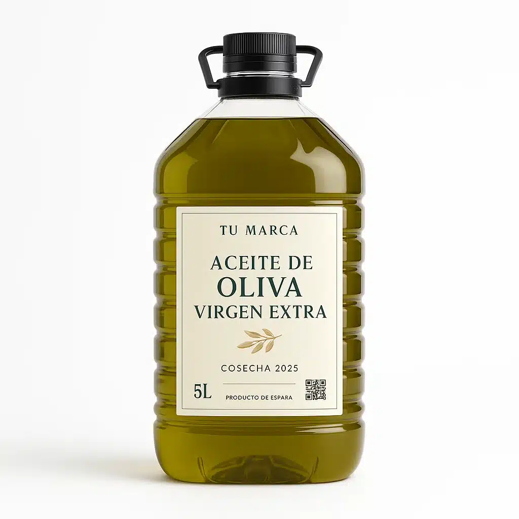 etiquetas garraga aceite 5 litros